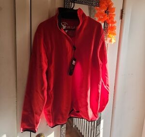 Men's Red Fleece Jacket